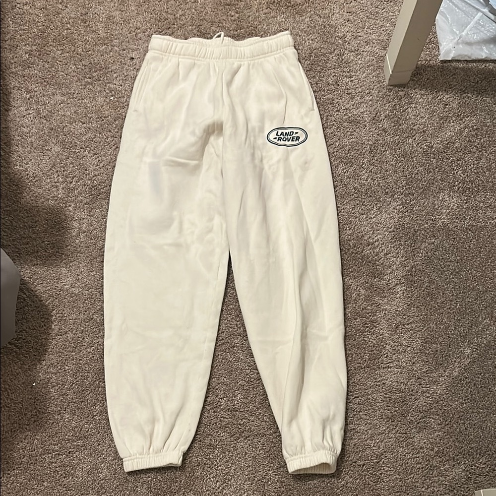 Kids Cream Joggers